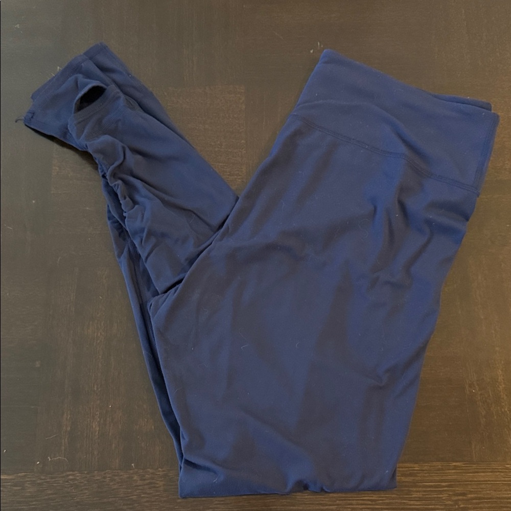 Universal Standard Navy High-Rise Leggings